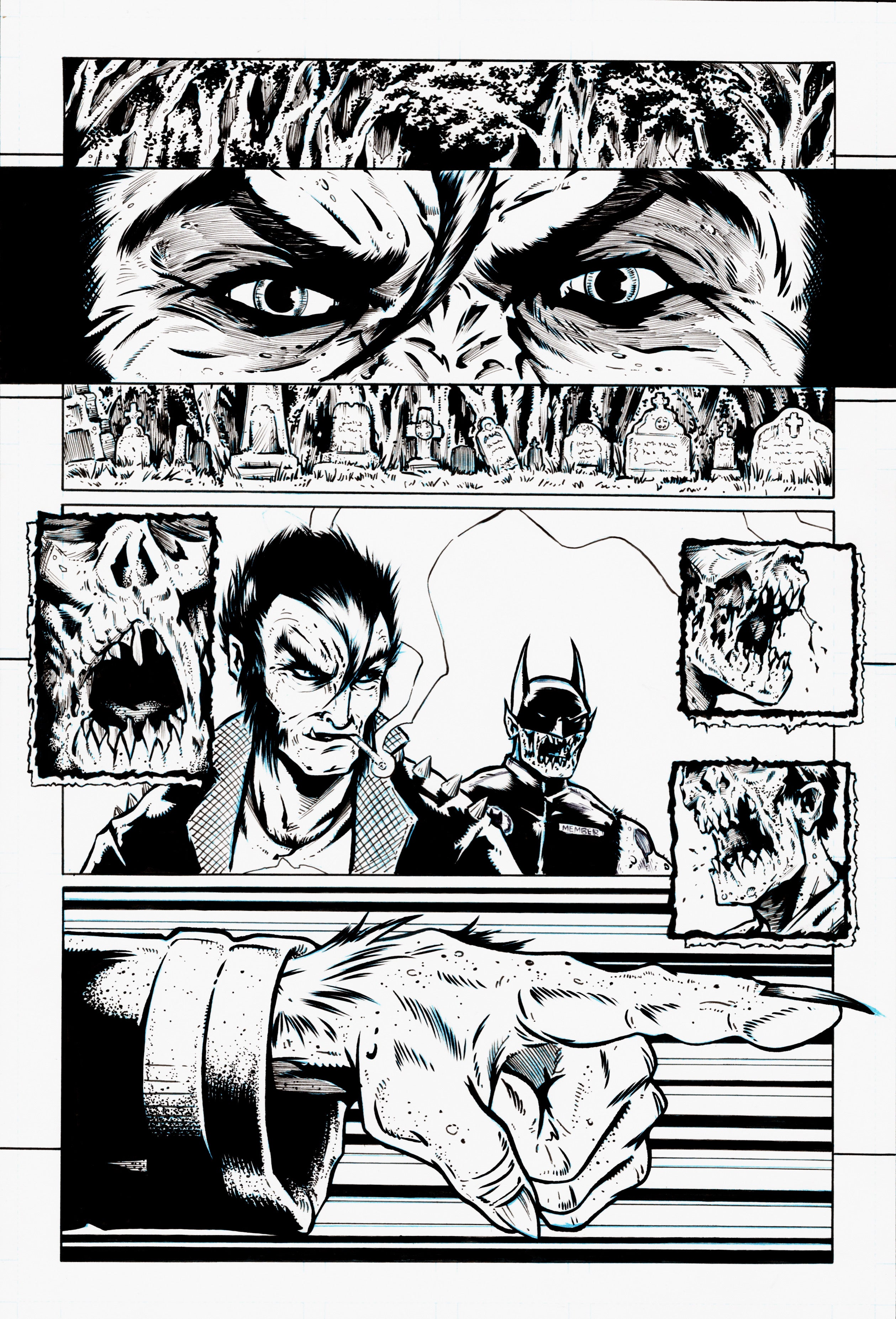 The Terrifying Crimson Bat #2 Variant (Rob Broussard) PREORDER