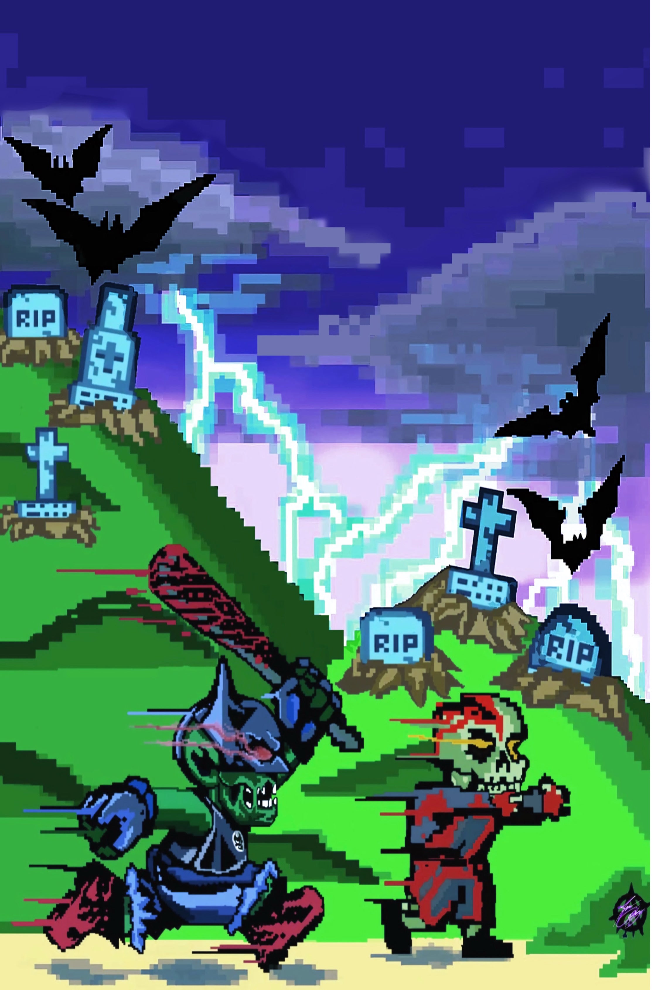 The Terrifying Crimson Bat #2 Virgin Variant (Josh Ripley) PREORDER