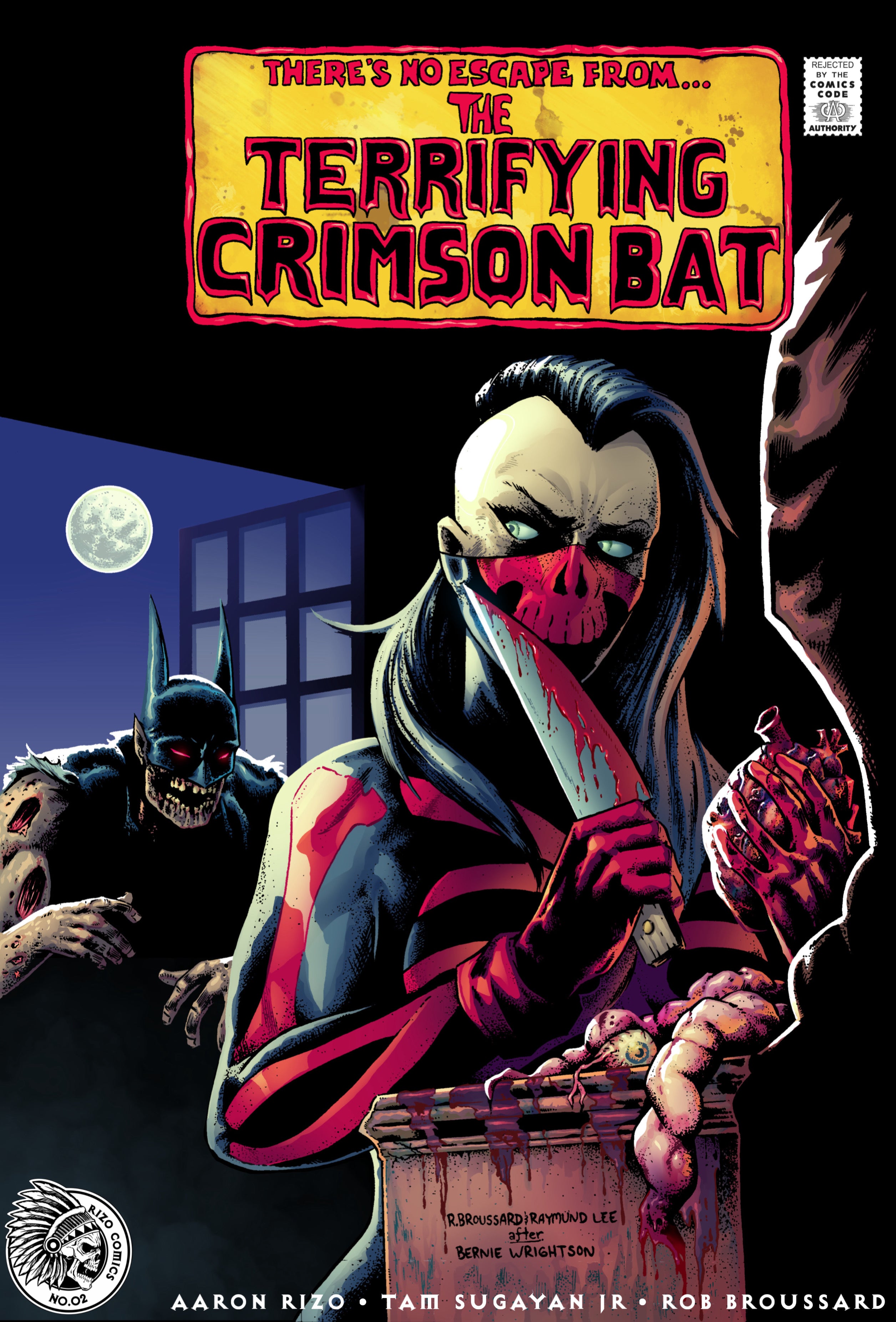 The Terrifying Crimson Bat #2 Variant (Rob Broussard) PREORDER