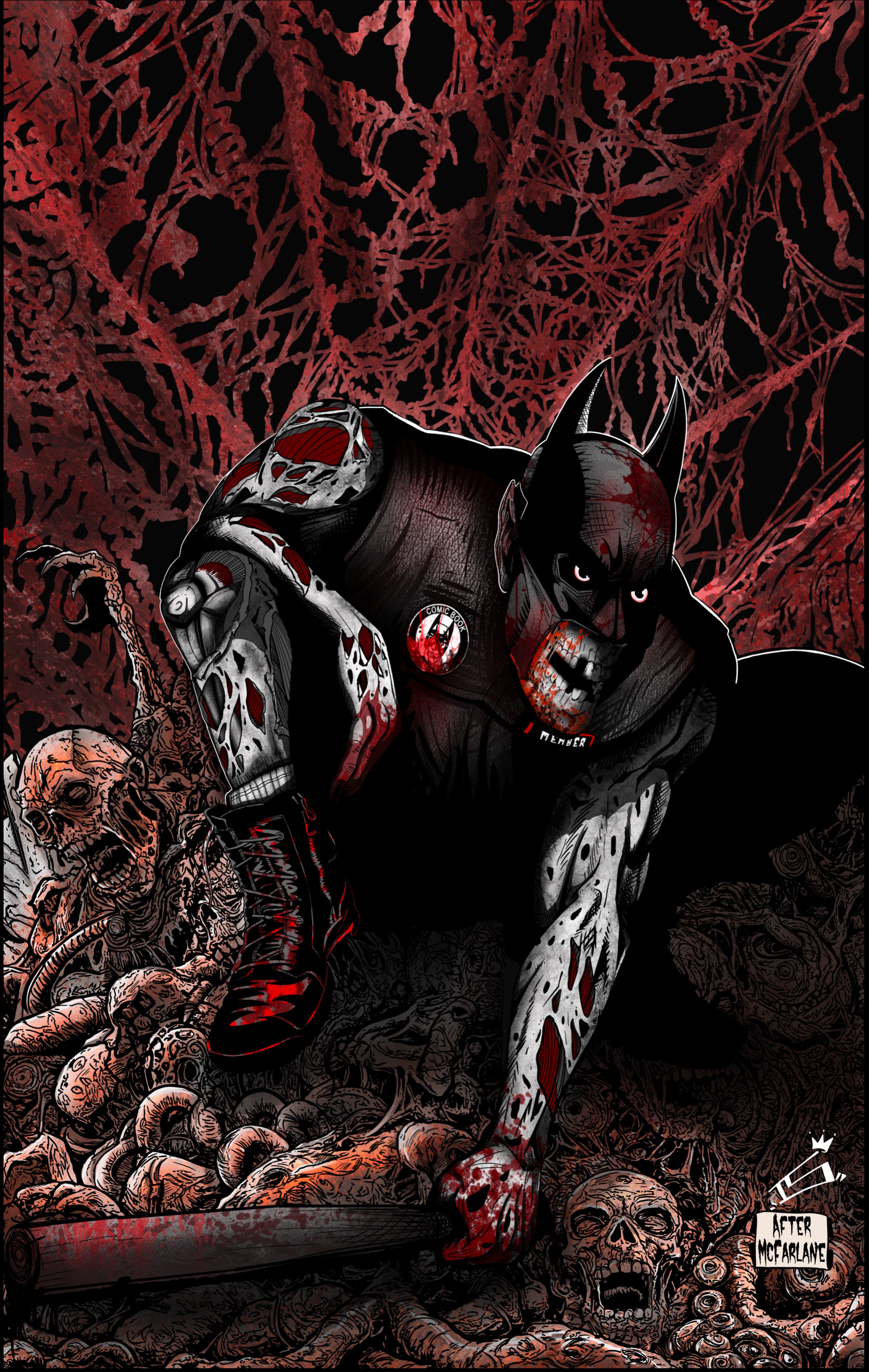 The Terrifying Crimson Bat #2 Virgin Variant (Tam Sugayan Jr) PREORDER