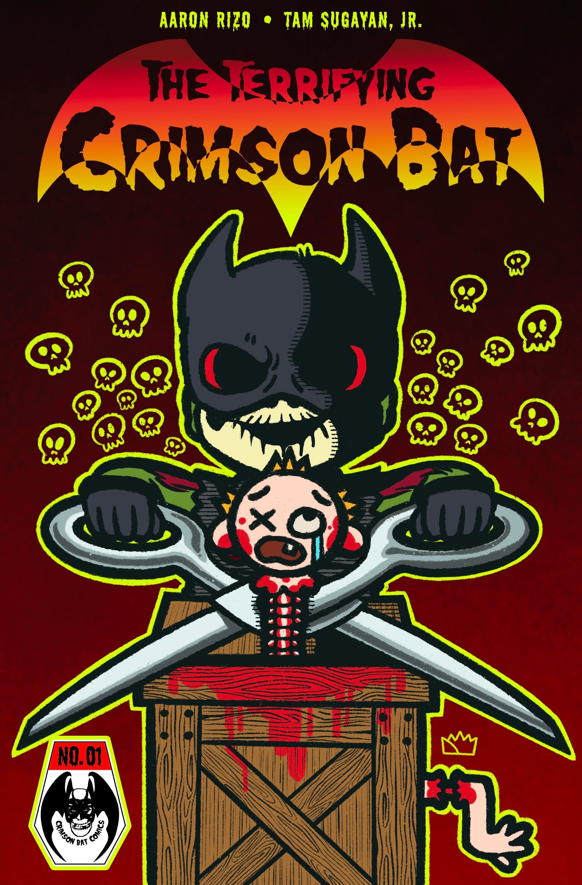 The Terrifying Crimson Bat #1 (Bloody Cute Set by Christine Rios)