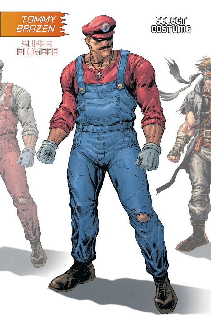 Final Boss #2 Super Plumber Costume Tyler Kirkham Variant